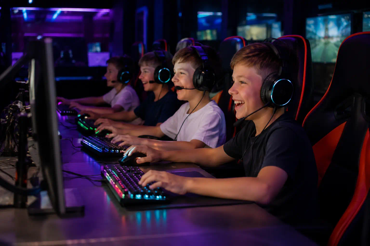 gaming LAN birthday party for 9 year olds UK