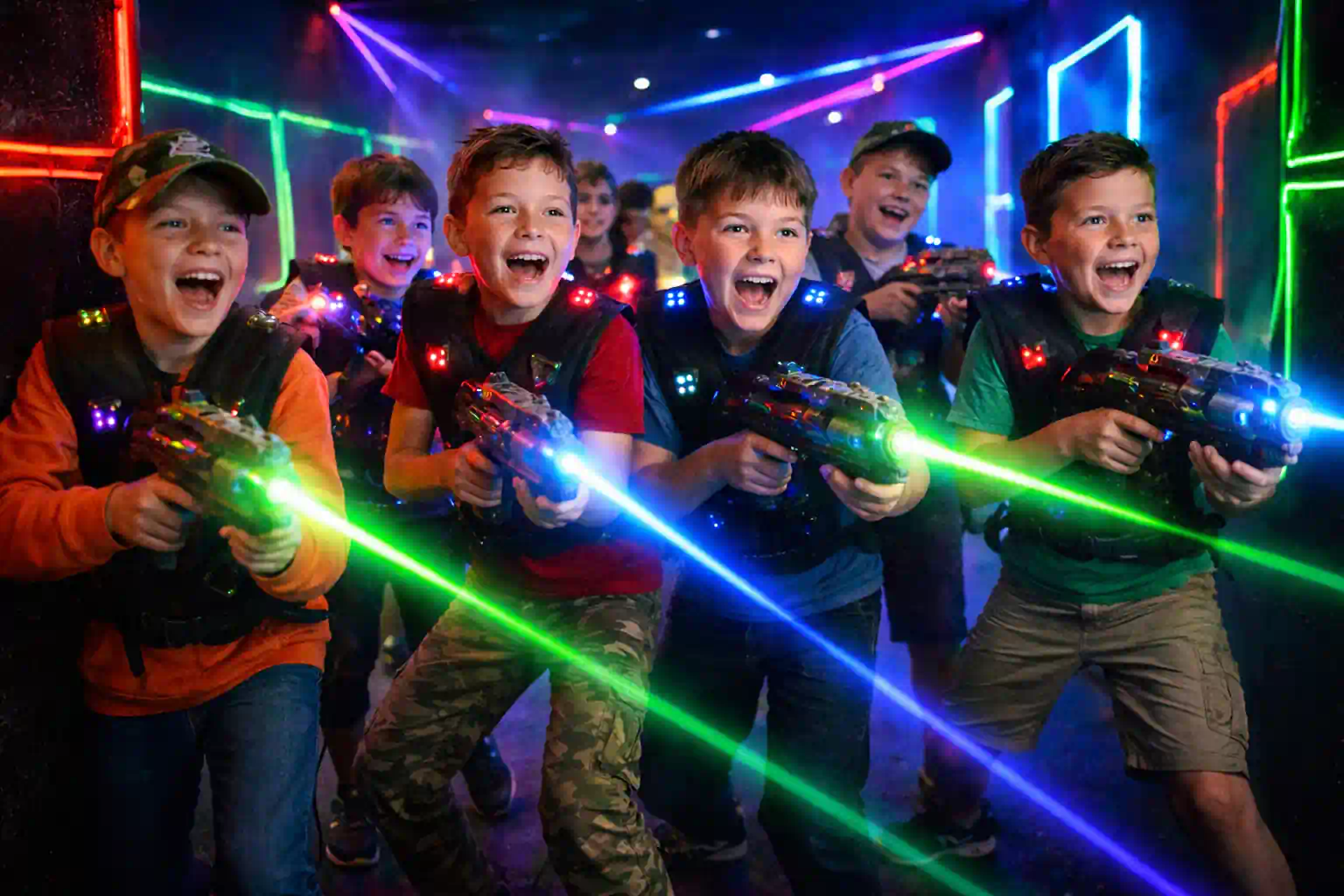 laser tag birthday party for 10 year olds UK